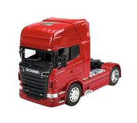 Welly Modello Auto Compatibile con Scania V8 R730 2 assi Rosso 1/32 1:32 Metal Model Auto Die Cast Nuovo in scatola