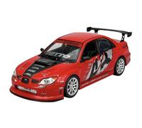 Welly modello auto compatibile con Subaru Impreza WRX STI APR Performance berlina rosso 2005 - 2007 ca 1/24 1:24 metallo modello auto The Cast nuovo in scatola 24073