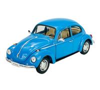 Welly modello auto compatibile con VW Volkswagen Beetle Coupe blu ca 1/24 1:24 in metallo modello Auto Die Cast Nuovo in scatola