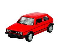 Welly Modello Auto Compatibile con VW Volkswagen Golf I GTI Rosso 3 Porte 1974-1983 1/34-1/39 Metal Model Auto Die Cast Nuovo in scatola