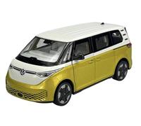 Welly modello auto compatibile con VW Volkswagen ID. Buzz bianco giallo ca 1/27 1:27 metallo modello auto Die Cast nuovo in scatola