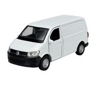 Welly modello auto compatibile con VW Volkswagen T6 bianco Transporter Kasten versione T5 dal 2° Facelift 2015 1/34-1/39 Metal Model Auto Die Cast Nuovo in scatola