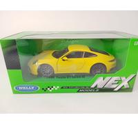 Welly Porsche 911 Carrera 4S Yellow 2020 1/24 24099W-YE