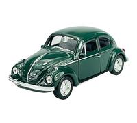 Welly VW Volkswagen Beetle Maggiolino Verde 1/34-1/39 Metallo Modello Auto Il Cast Nuovo in Scatola
