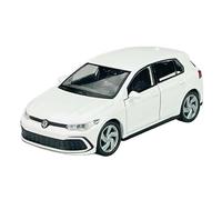 Welly VW Volkswagen Golf 8 VIII GTI 5 porte bianco 8° generazione dal 2019 ca 1/34 - 1/39 metallo modello auto Die Cast nuovo in scatola