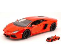 Welly WE0209 LAMBORGHINI AVENTADOR LP 700-4 2011 ARANCIO ARGOS 1:24 Modellino