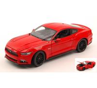 Welly WE24062R FORD MUSTANG GT 2015 RED 1:24 Modellino