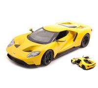 WELLY WE24082Y FORD GT YELLOW 1:24 Modellino