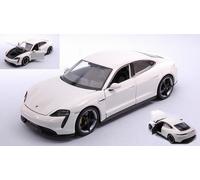 WELLY WE24107W PORSCHE TAYCAN TURBO S WHITE 1:24 Modellino
