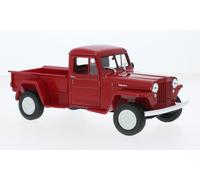 WELLY WE24116WR JEEP WILLYS RED 1:24 Modellino