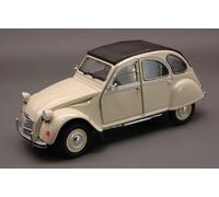 Welly WE4009CR CITROEN 2 CV 1982 CREMA 1:24 Modellino
