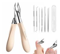 Welnax NailPro Guard - Designed for Ingrown and Thick Nails, Welnax Nailpro Guard Clipper, Ultra-Thin Sharp Stainless Steel Blades, for Ingrown, Thick Nails, All Nail Types (Yellow)