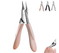 Welnax NailPro Guard, Ultra-Thin Sharp Stainless Steel Blades, for Ingrown and Thick Nails,Seamless Design, Non-Slip Handle of All Nail Types (Pink)