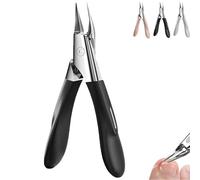 Welnax NailPro Guard, Ultra-Thin Sharp Stainless Steel Blades, for Ingrown and Thick Nails,Seamless Design, Non-Slip Handle of All Nail Types (Black)