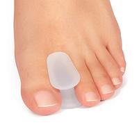 Welnove Confezione da 14 separatori di dita,Distanziali in gel con cuscinetto,Correttore di alluce per dita sovrapposte,Ridurre il dolore, lo sfregamento e l'attrito(8 Grande + 6 Medio)