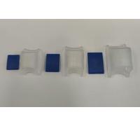 Welnove Hammertoe Corrector - Firm Support for Straightening - 6 Pack Toe Splints - Realign Bent, Curled, Crooked, Claw, Hammer Toes - Toe Corrector for Men and Women, 3 Different Size (Clear)