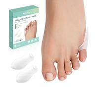 Welnove Tailor's Bunion Corrector Pads - 8 Pack Pinky Toe Protector, Bunion Corrector with Separator for Women Men, Gel Bunion Shield for Foot Pain Relief(Regular Pads)