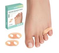 Welnove Tailor's Bunion Corrector Pads - 8 Pack Pinky Toe Protector for Overlapping Toe, Bunion Cushion with Separator for Women Men, Gel Bunion Shield for Foot Pain Relief, Beige(Sport Spacers)