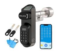 WELOCK U81 Serratura Intelligente Bluetooth, Cilindro Europeo per Accessi