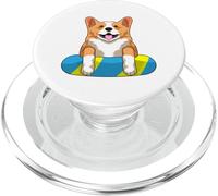 Welsh Corgi Nuoto Tavoletta da nuoto Estate PopSockets PopGrip per MagSafe
