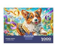 Welsh Corgi Pembroke Puzzle 1000 Pezzi, Jigsaw Puzzle Per Adulti E Ragazzi Dai 14 Anni in Su, Gioco Di Puzzle 70x50cm/1000pcs