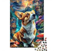 Welsh Corgi Pembroke Puzzle 1000 Pezzi, Puzzle Impossibile 1000 Pezzi Gioco Di Sfida Intellettuale 70x50cm/1000pcs