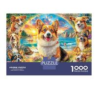 Welsh Corgi Pembroke Puzzle 1000 Pezzi, Puzzle Impossibile 1000 Pezzi, Gioco Di Sfida Intellettuale 70x50cm/1000pcs