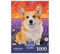Welsh Corgi Puzzle 1000 Pezzi Puzzle Per Gioco Familiare Cute Dog Divertimento Per Adulti Idea Regalo Uomo E Donna A Partire Dai 12 Anni38x26cm/1000pcs