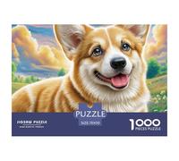 Welsh Corgi Puzzle Artistico Da Museo - Edizione Da 1000 Pezzi Con Illustrazioni Di Inestimabile Bellezza - Un'Esperienza Di Divertimento E Un Regalo Per Tutti 70x50cm/1000pcs