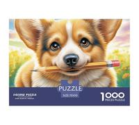 Welsh Corgi Puzzle Collezione D'Autore - 1000 Pezzi Ricercati Con Eccellenti Rappresentazioni Di Opere D'Arte - Il Regalo Di Festa Per Eccellenza, 14+ 70x50cm/1000pcs