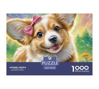 Welsh Corgi Puzzle Collezione D'Autore - 1000 Pezzi Ricercati Con Eccellenti Rappresentazioni Di Opere D'Arte - Il Regalo Di Festa Per Eccellenza, 14+ 70x50cm/1000pcs