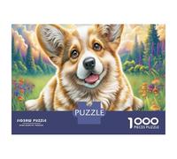 Welsh Corgi Puzzle Da 1000 Pezzi - Puzzle Ad Alta Difficoltà,Giochi Stimolanti Per Tutta La Famiglia 38x26cm/1000pcs