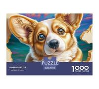 Welsh Corgi Puzzle Della Galleria D'Arte - 1000 Pezzi Con Immagini Che Ispirano E Meravigliano - Il Regalo Di Festa Che Piace A Tutti 70x50cm/1000pcs