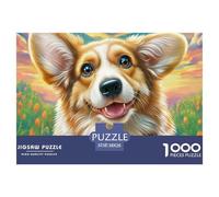 Welsh Corgi Puzzle Della Galleria D'Arte - 1000 Pezzi Con Immagini Che Ispirano E Meravigliano - Il Regalo Di Festa Che Piace A Tutti 38x26cm/1000pcs