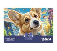 Welsh Corgi Puzzle Di Ispirazione Museale Per La Famiglia - 1000 Pezzi Con Stampe Puzzle Di Elevata Qualità Artistica - Il Regalo Per Eccellenza Per Un Pubblico 14+ 70x50cm/1000pcs
