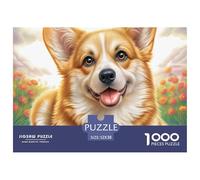 Welsh Corgi Puzzle Ispirato Ai Capolavori Dei Musei - 1000 Pezzi Con Immagini D'Arte Di Profondo Impatto Visivo - Per Divertirsi E Regalare, Consigliato 14+ 52x38cm/1000pcs