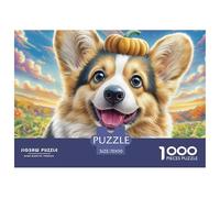 Welsh Corgi Puzzle Per Celebrazioni - Edizione Collezione Museale, 1000 Pezzi Con Illustrazioni Di Pregio Che Affascinano - Il Regalo Di Festa Definitivo Per 14+ 70x50cm/1000pcs