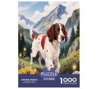 Welsh Springer Spaniel 1000 Pezzi Qualità Premium Colore Cute Pets Romantico Regalo Per Uomini E Donne Per Adulti E Bambini Da 12 Anni Puzzle 38x26cm/1000pcs