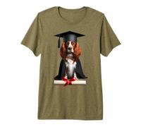 Welsh Springer Spaniel - Cappello per Diploma di Laurea Maglietta Premium