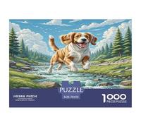 Welsh Springer Spaniel Jigsaw Puzzle Impossibili 1000Pcs Decorazione Per La Casa. Giochi Rilassamento E Intelligence Per Adulti E Ragazzi Da 14 Anni 70x50cm/1000pcs