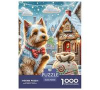 Welsh Terrier Puzzle Da 1000 Pezzi Per Adulti Immagine Dipinta Cute Pets Intrattenimento Creativo Regalo Compleanno Per Bambini Dai 14 Anni In Su Per Adulti E Bambini A Partire Dai 12 Anni70x50cm/100