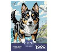Welsh Terrier Puzzle Da 1000 Pezzi Per Adulti Immagine Dipinta Cute Pets Intrattenimento Creativo Regalo Compleanno Per Bambini Dai 14 Anni In Su Per Adulti E Bambini A Partire Dai 12 Anni38x26cm/100