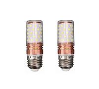 WELSUN - Lampadina LED E27, 12 V AC/DC, 10 W, 2835 SMD, 60 LED, per Camper Marino, Energia Solare, Luce e Hors Rete 2 pezzi/Set (colore: Bianco freddo)