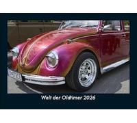 Welt der Oldtimer 2026 Fotokalender DIN A5: Monatskalender mit Bild-Motiven von Autos, Eisenbahn, Flugzeug und Schiffen