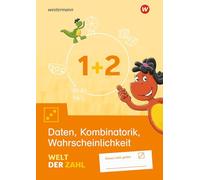 Welt der Zahl 1 / 2. Arbeitsheft Daten, Kombinatorik, Wahrscheinlichkeit: Ausgabe 2021