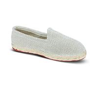 weltenmann Corralejo - Espadrillas Slip-on a Colore in Cotone con Borsa di Stoffa, Dune, 46, Handmade in Spain