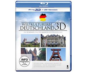 Weltkulturerbe Deutschland - Das schönste, was der Mensch hinterlassen hat. [3D Blu-ray + 2D Version] [Edizione: Germania]