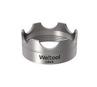 Weltool LB03 Bezel per Torcia Maglite C/D Batteria, 304 Acciaio Anossidabile, Protezione Lunette Glass Breaker Strike Bezel, Torcia Elettrica Accessori