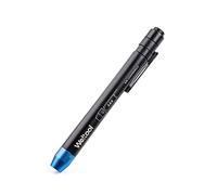 Weltool M6-BL Torcia Penna Led,Luce LED e XENON, per Penna a Luce Portatile con la Clip, Fascio Uniforme, Nessun Riflesso, per Ispezione, Osservazione, Emergenza,2 AAA