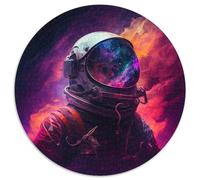 Weltraum-Astronauten-Puzzle, 1000 Teile, für Erwachsene, schwierige Puzzles für Erwachsene, Familieninteraktion und lustiges Geschenk, lebendiges abstraktes Design, 1000 Teile (67,5x67,5cm)